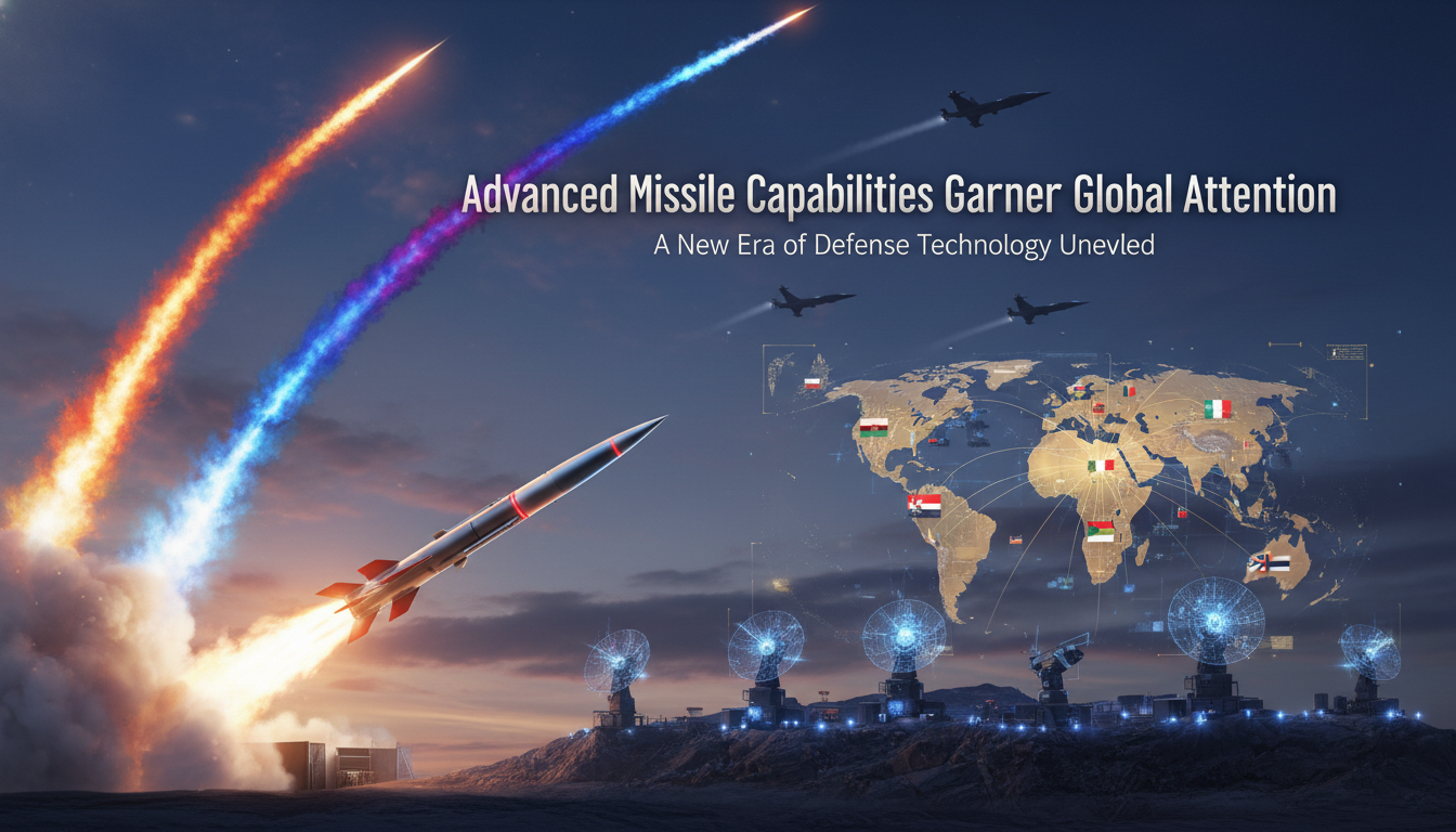 Advanced Missile Capabilities Garner Global Attention - GovtDiary
