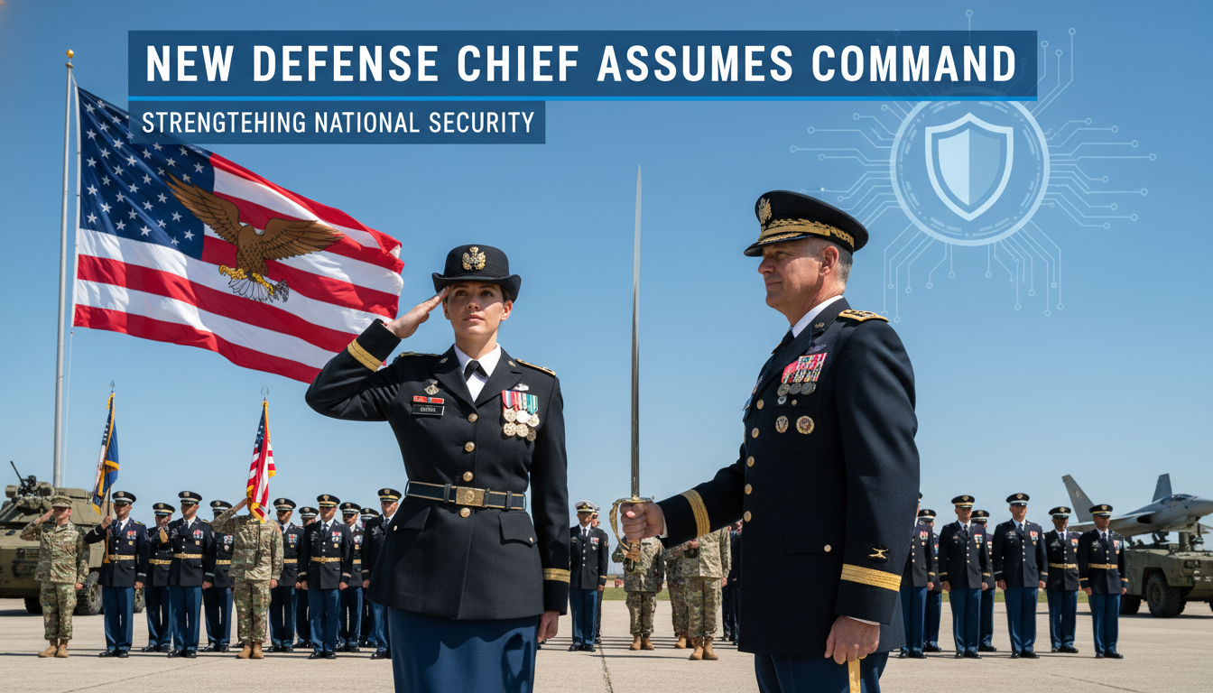 New Defense Chief Assumes Command to Strengthen National Security ...