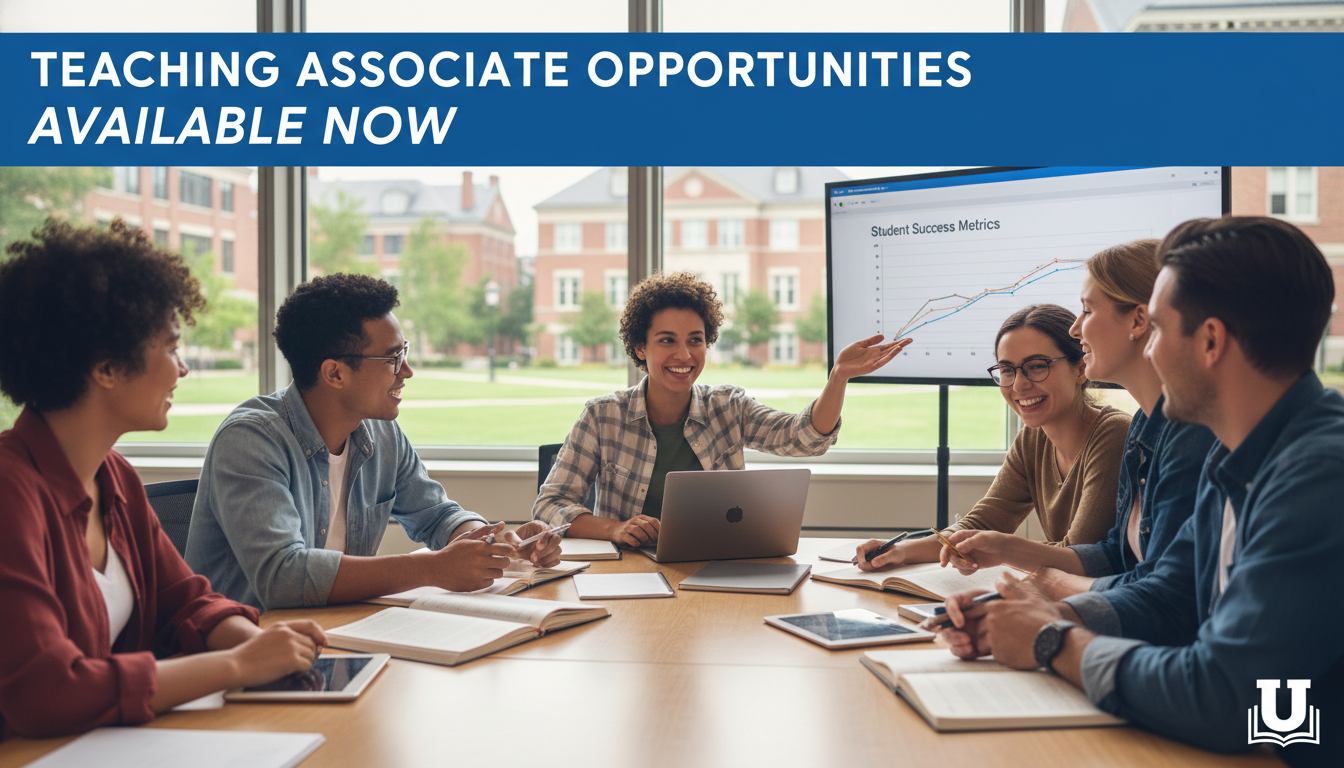 Teaching Associate Opportunities Available Now - GovtDiary