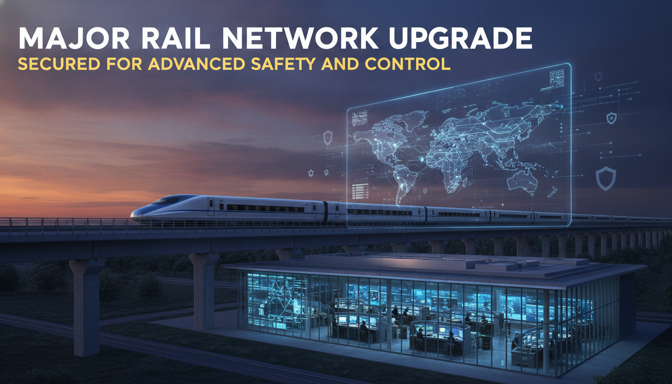 Major Rail Network Upgrade Secured for Advanced Safety and Control ...